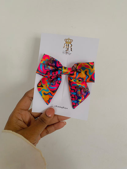 Summer Splash Girls Mini Bows