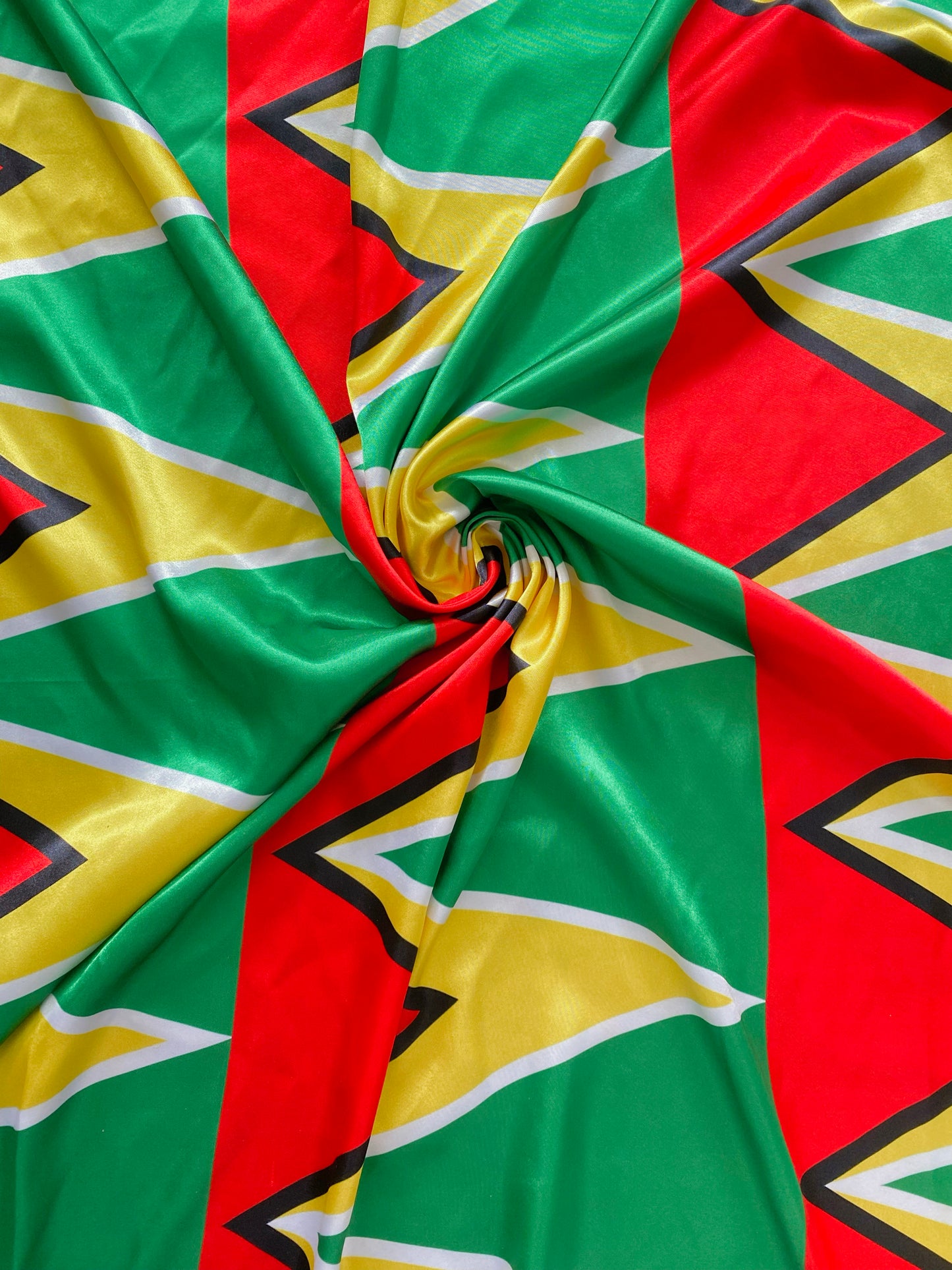 Guyana Satin Scarf (Plain)