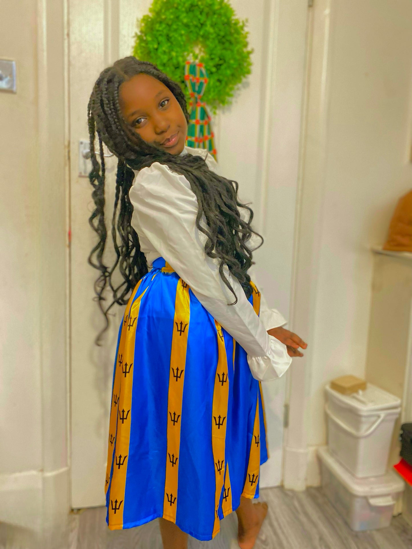 PRE-ORDER Kids Satin skirt