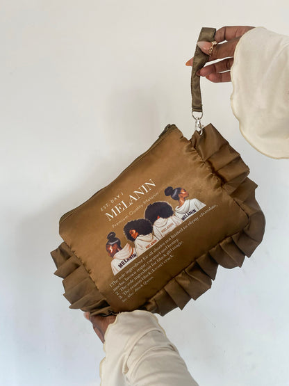 Melanin Ruffle Bags