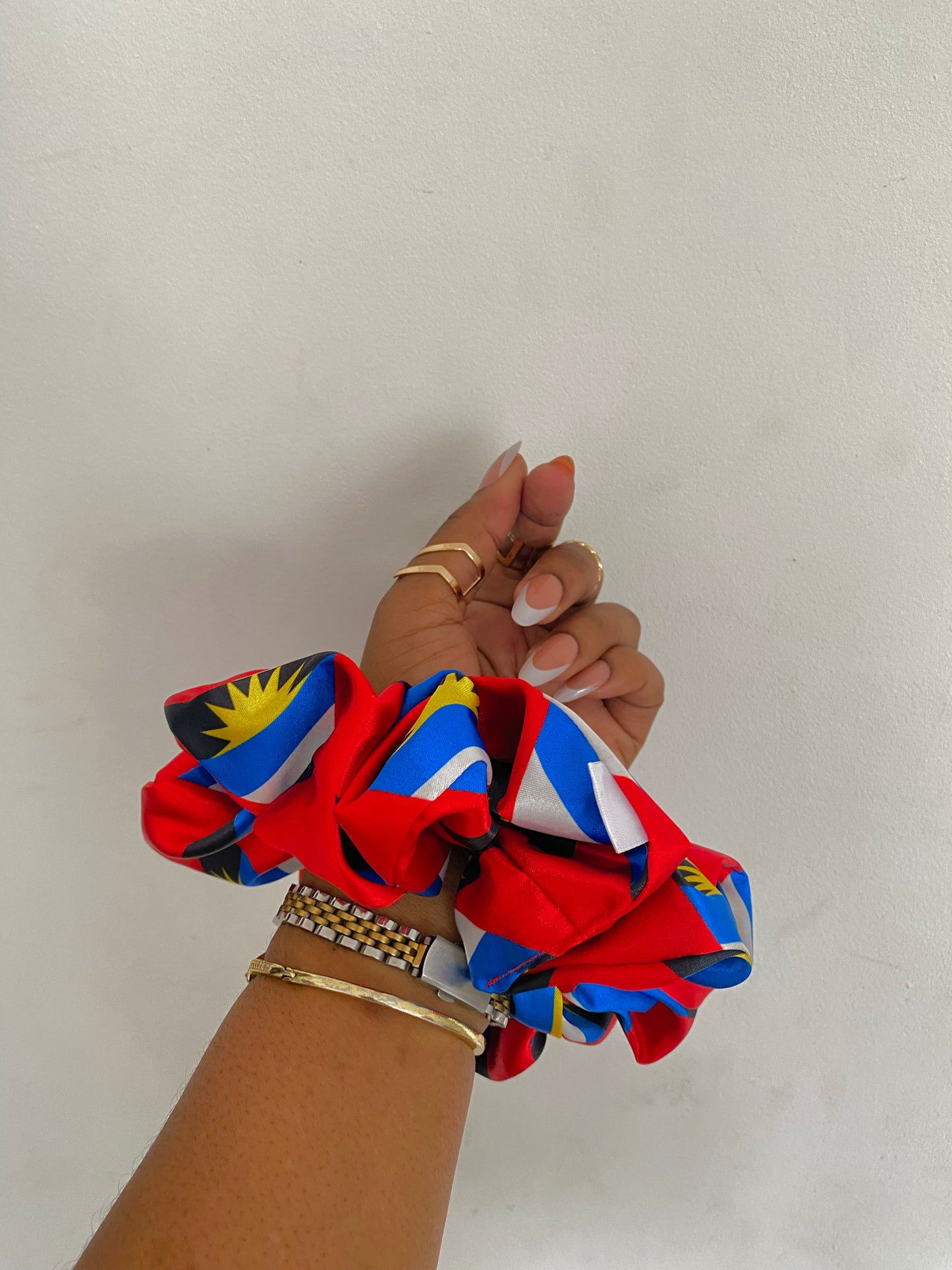 PLAIN African & Caribbean Satin  XL Scrunchies