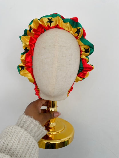 African & Caribbean Satin Scrunchie Headband