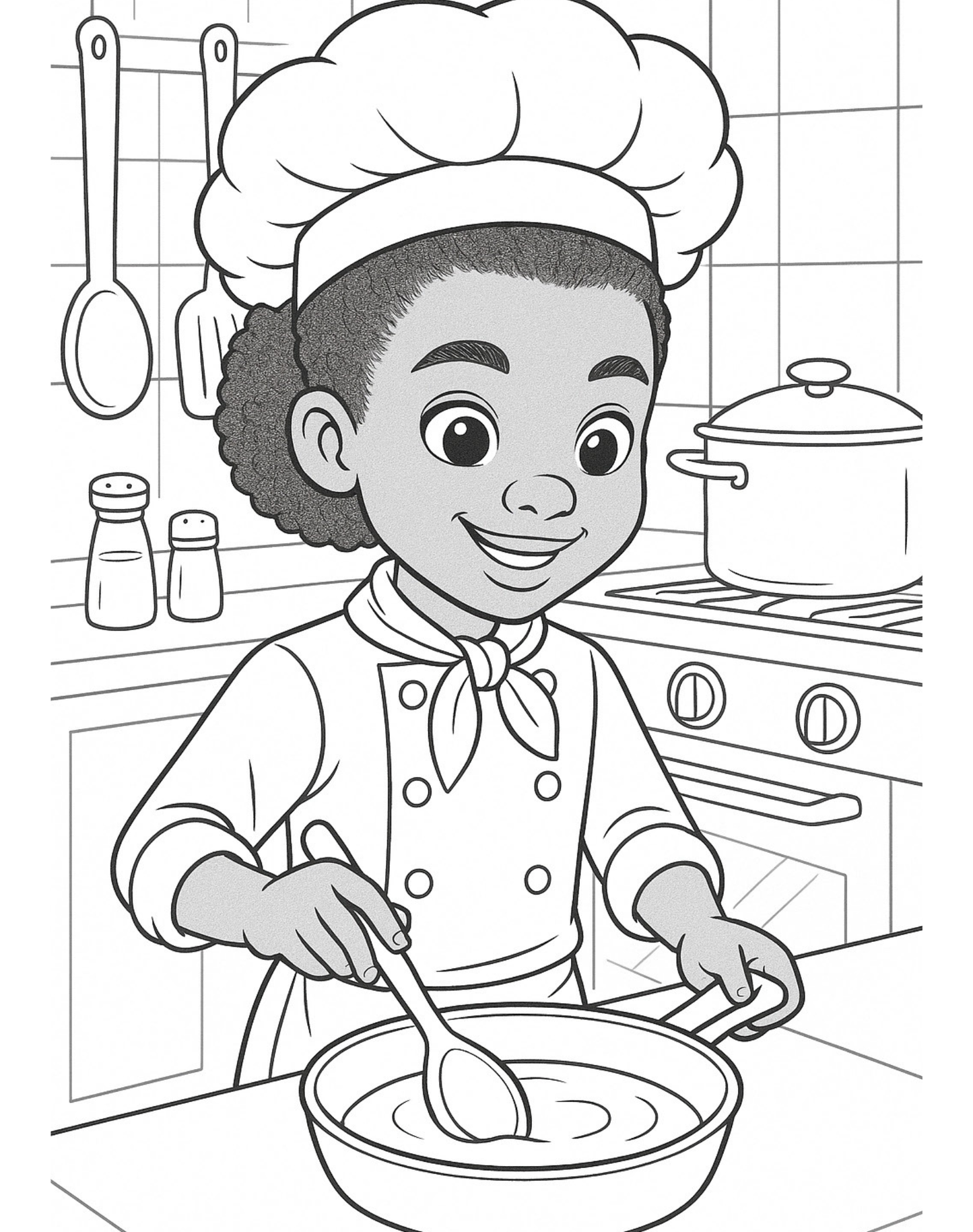 Girls & Boys Dream job Colouring Book Download