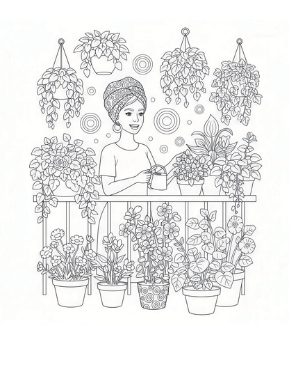 Women’s Cozy Colouring Book Download