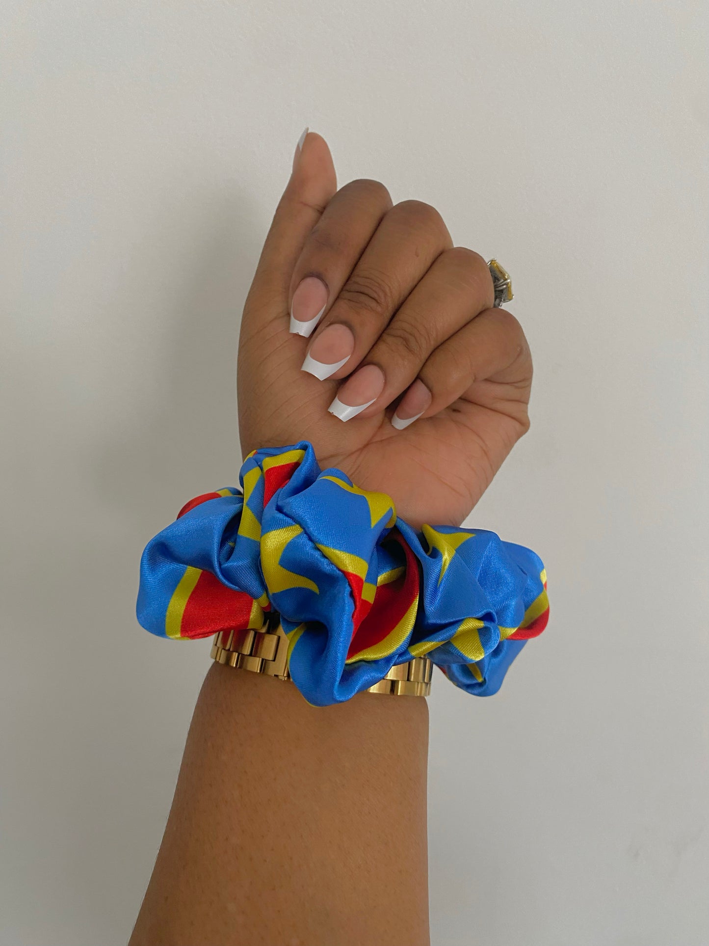 African & Caribbean Regular Satin Scrunchie