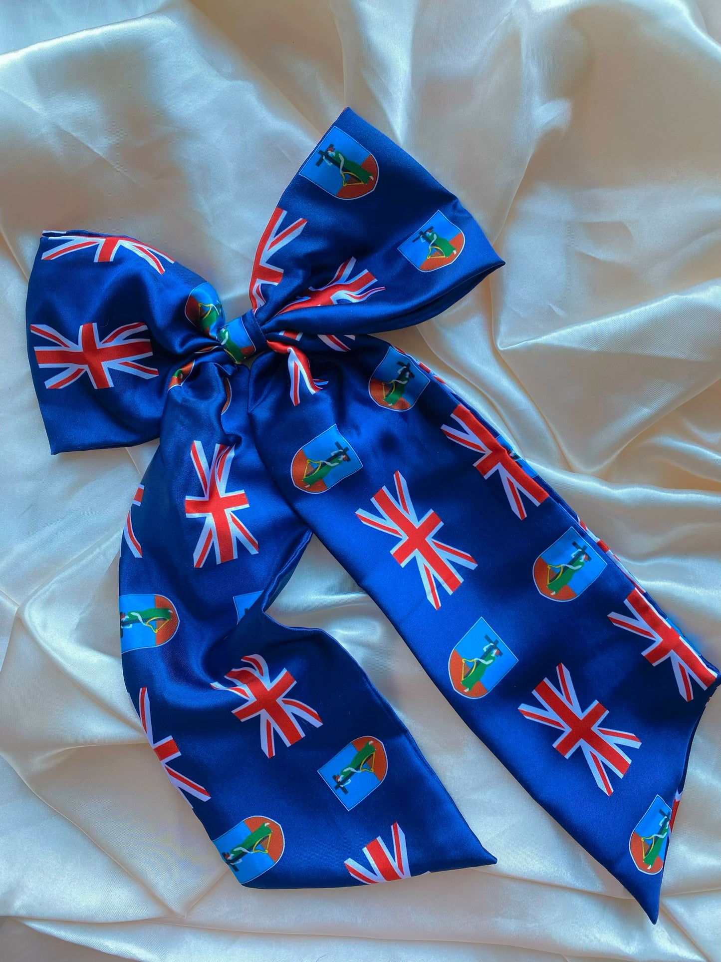 African & Caribbean XL Satin Hair Bows