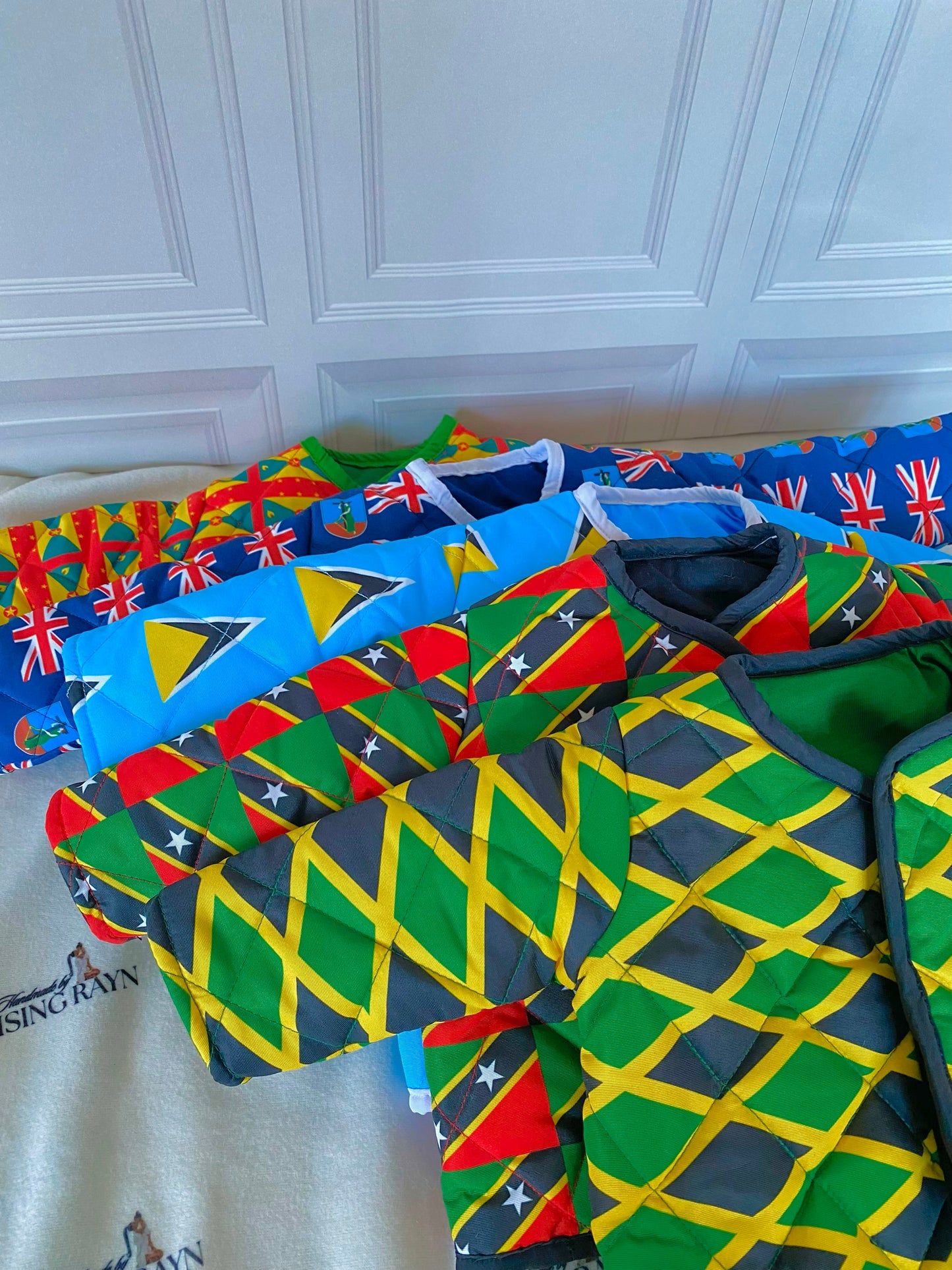 Caribbean/African Baby Quilted Jacket PRE ~ ORDER