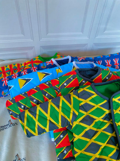 Caribbean/African Baby Quilted Jacket PRE ~ ORDER