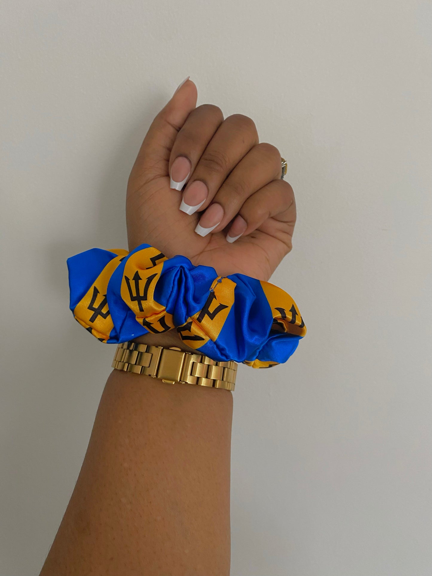 African & Caribbean Regular Satin Scrunchie