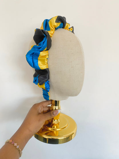 African & Caribbean Satin Scrunchie Headband