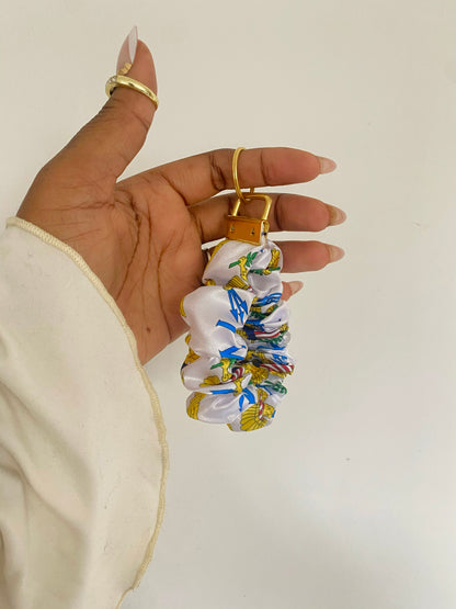 African/ Caribbean Scrunchie Wristlets (Keyring)