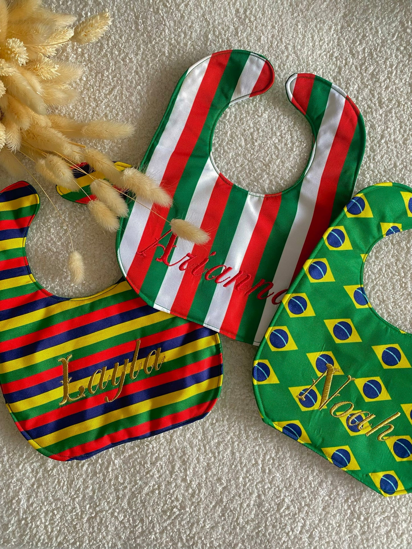 World Personalised Baby Bibs