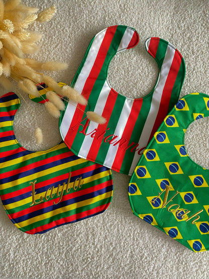 World Personalised Baby Bibs