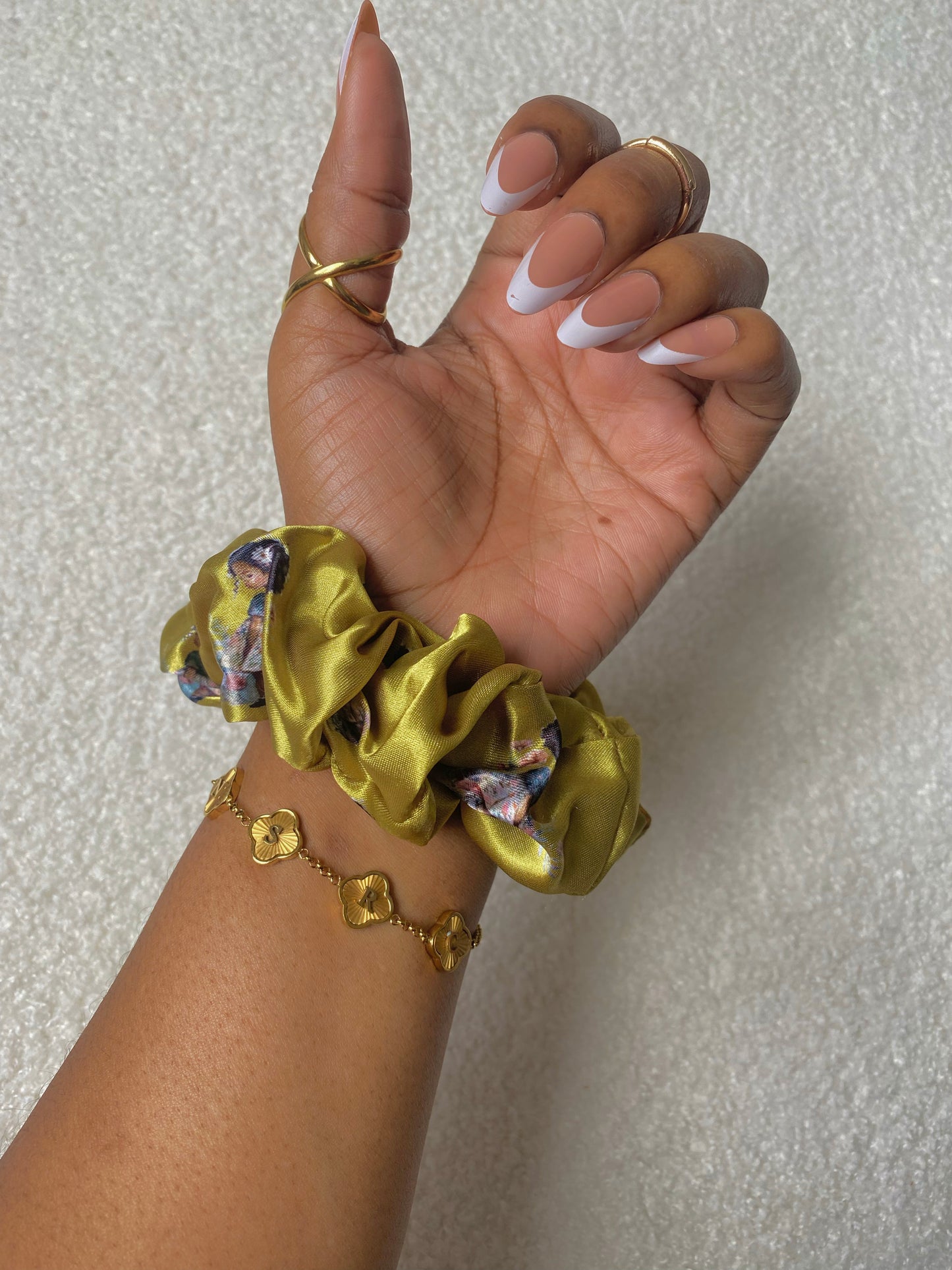 Lit & Crafty Satin Scrunchies