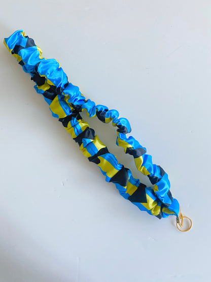 African/ Caribbean Scrunchie Long Keyring (Lanyard)