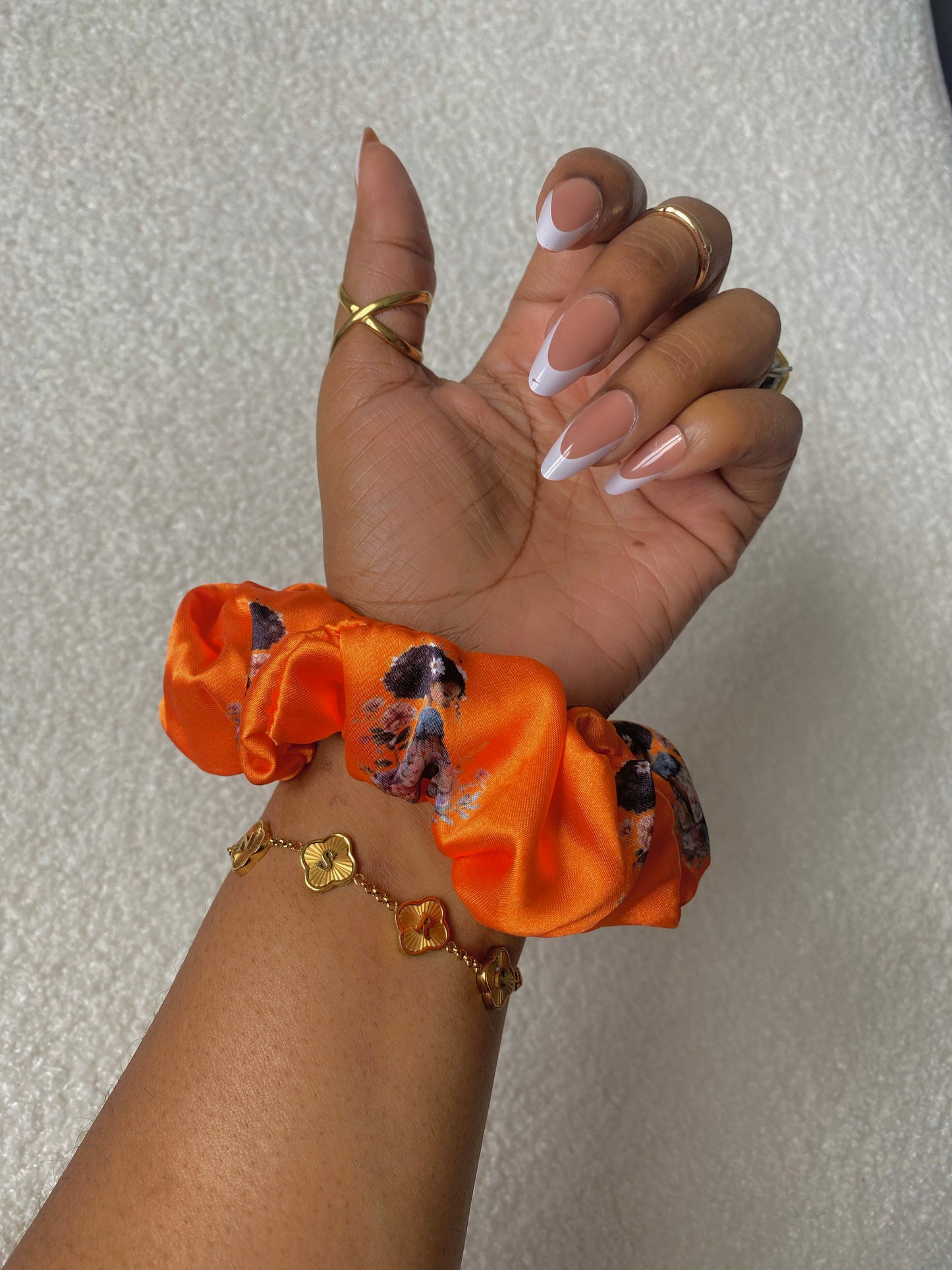 Lit & Crafty Satin Scrunchies