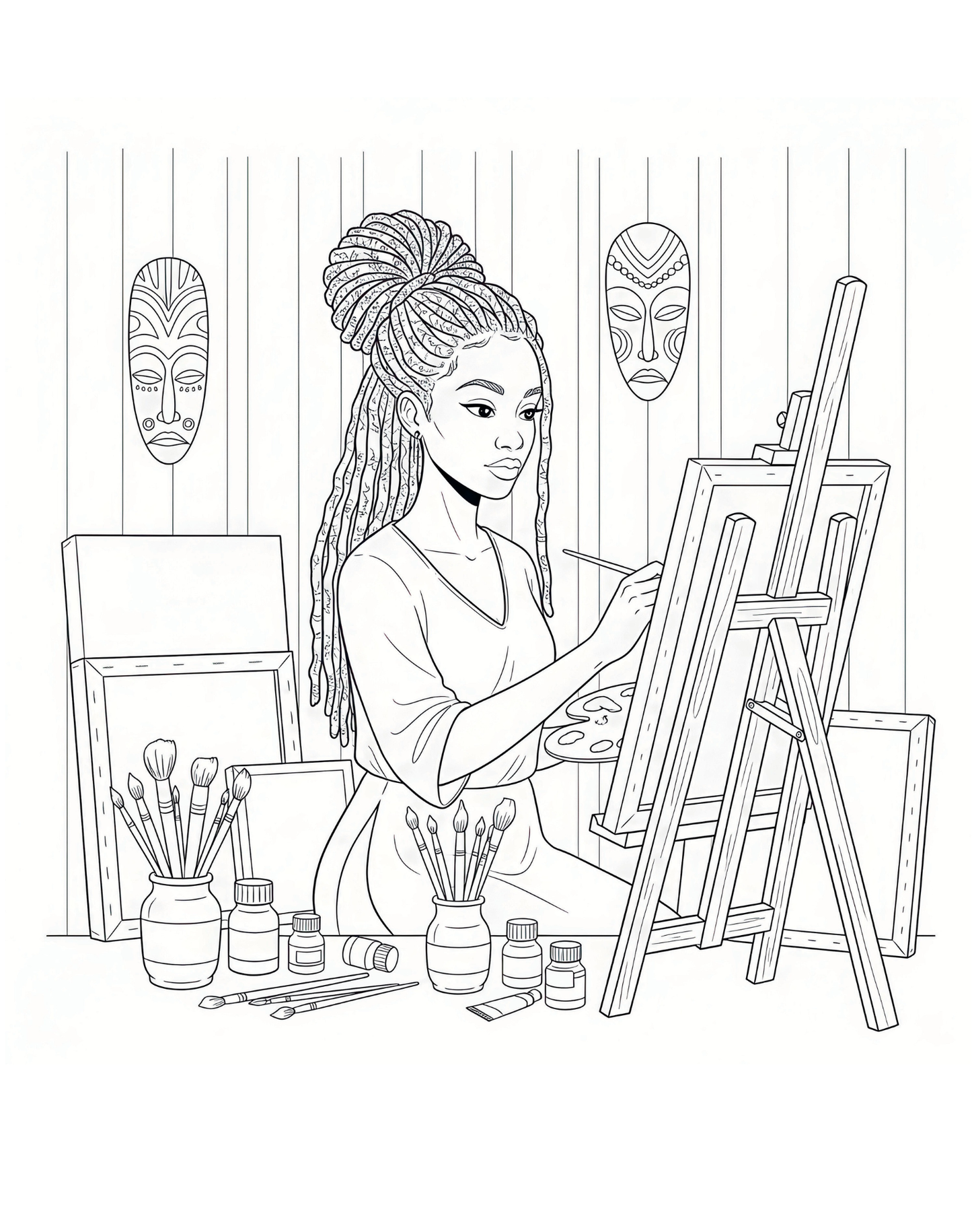 Women’s Cozy Colouring Book Download
