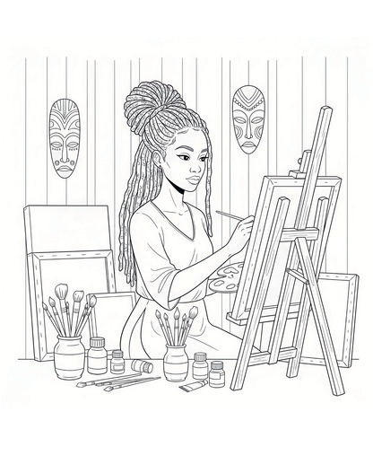 Women’s Cozy Colouring Book Download