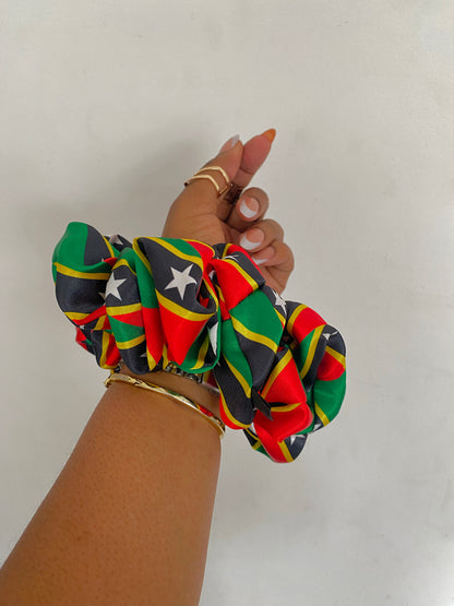 PLAIN African & Caribbean Satin  XL Scrunchies