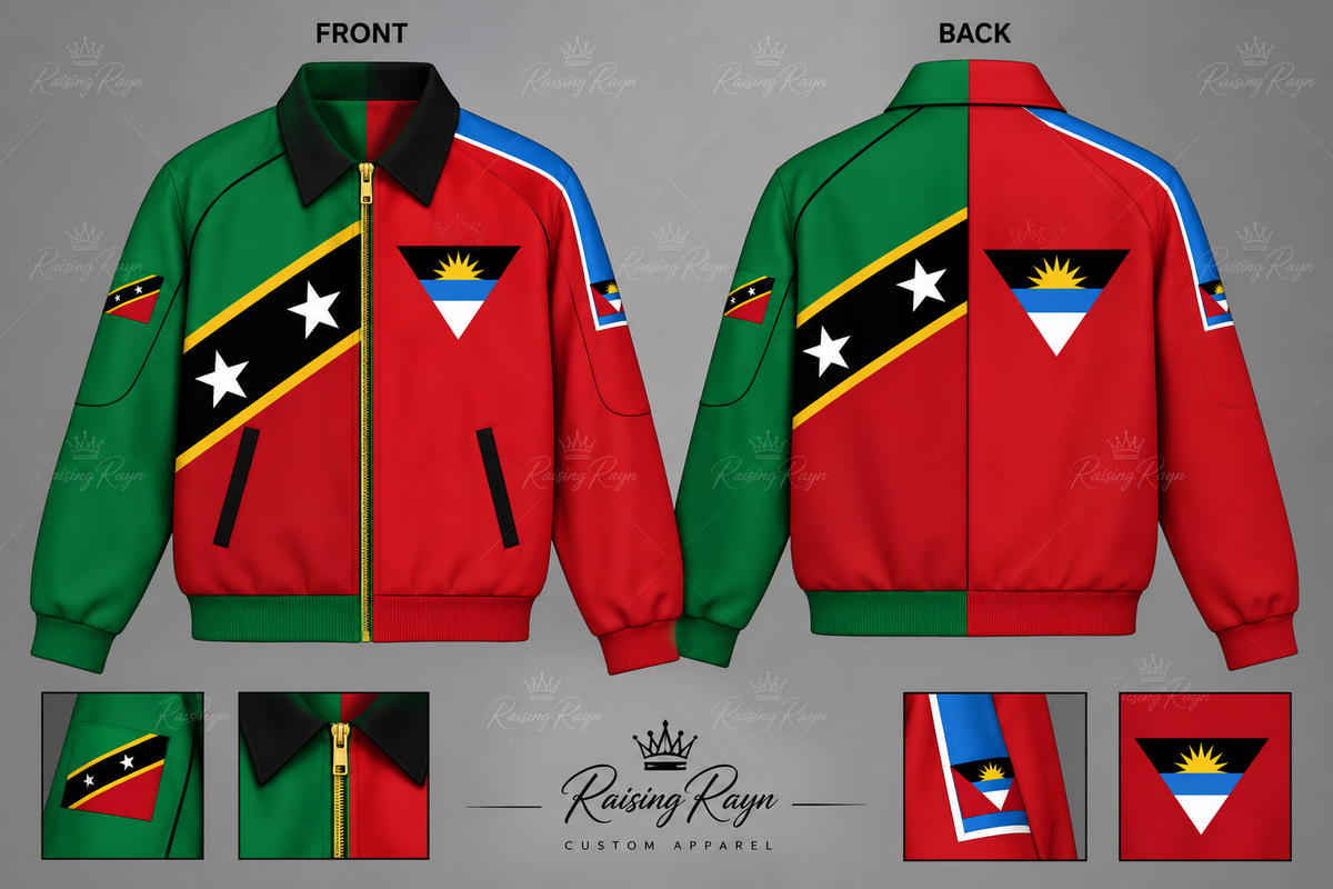 (PRE-ORDER) Caribbean/African Dual - Heritage MEN’S Jacket