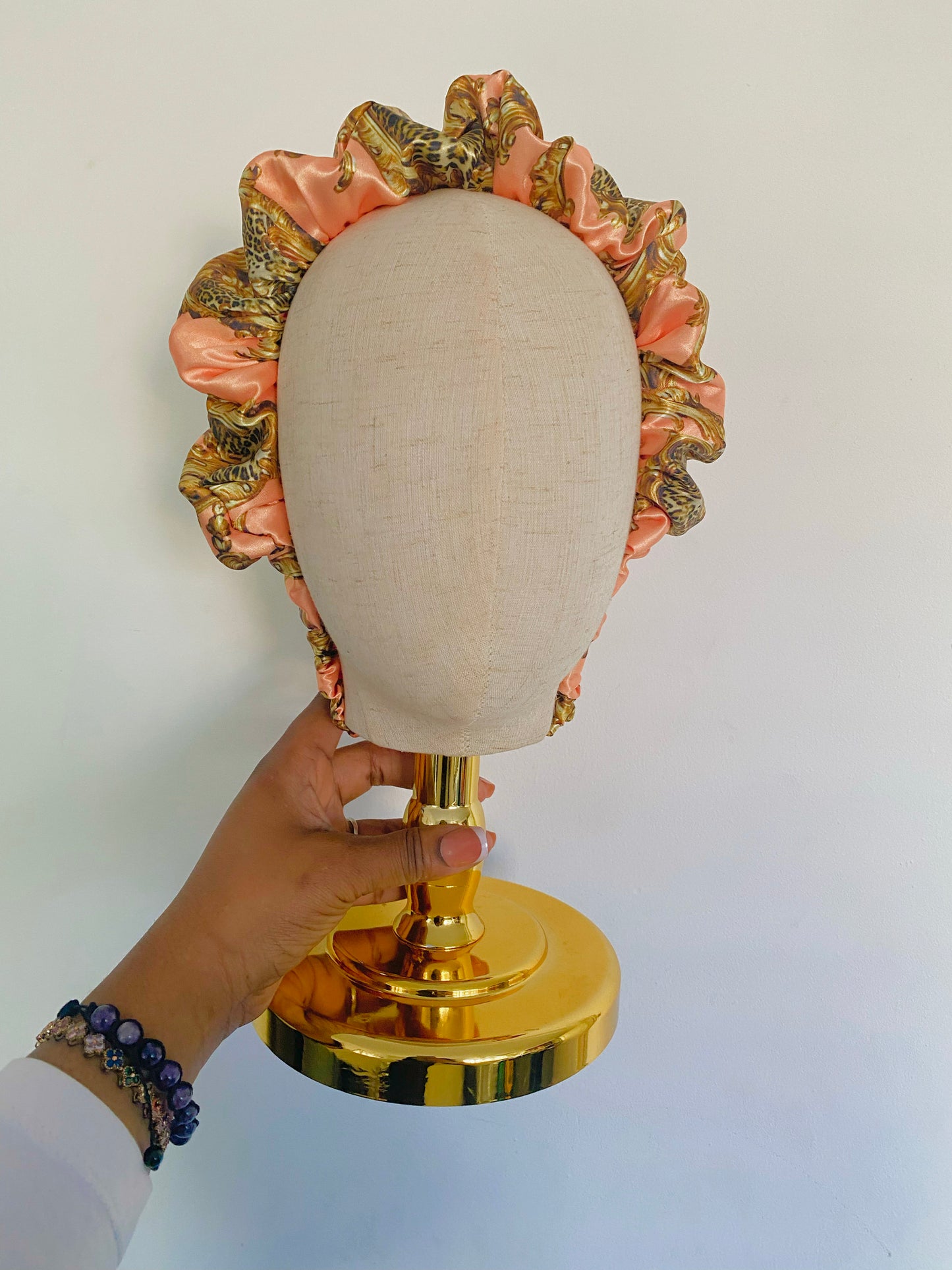 Spring/ Summer Satin Scrunchie Headband