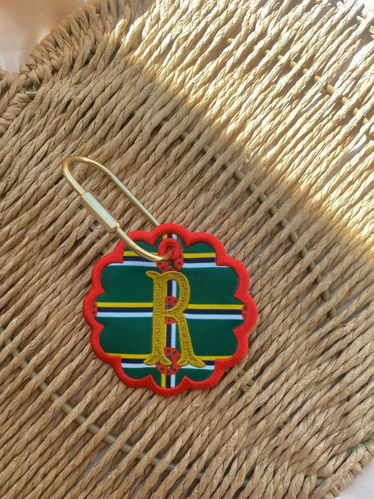 Caribbean Monogram Bag Tags