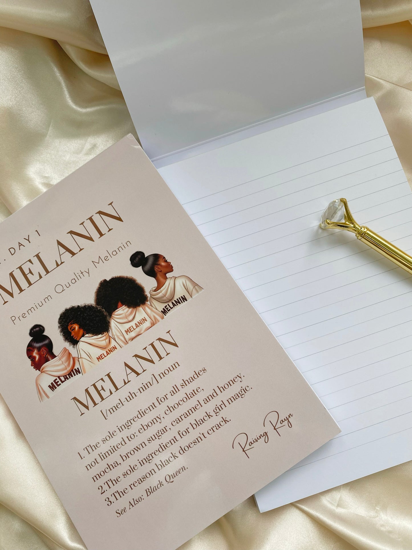 Melanin Notepads