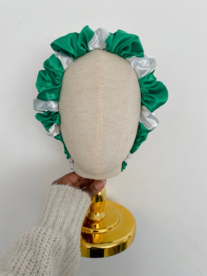 African & Caribbean Satin Scrunchie Headband