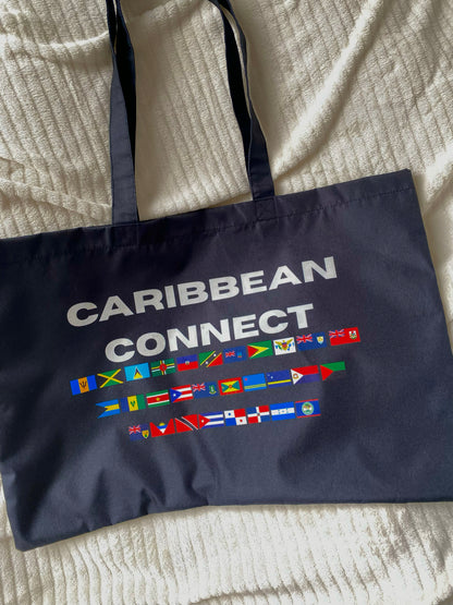 Caribbean Connect Oversized Tote Bag