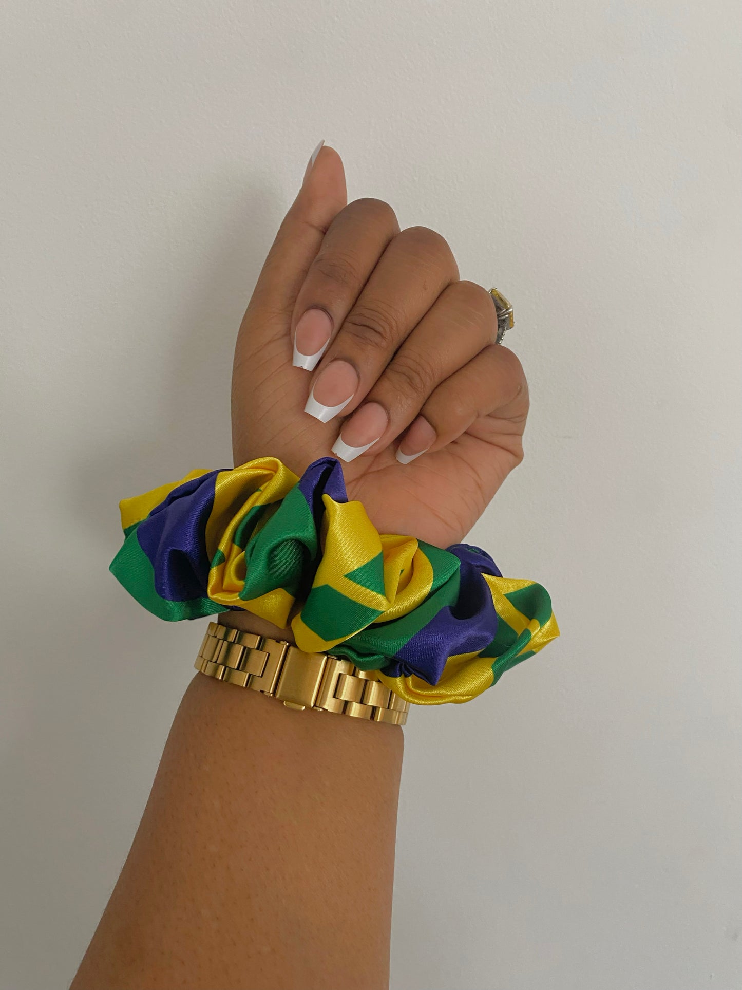 African & Caribbean Regular Satin Scrunchie