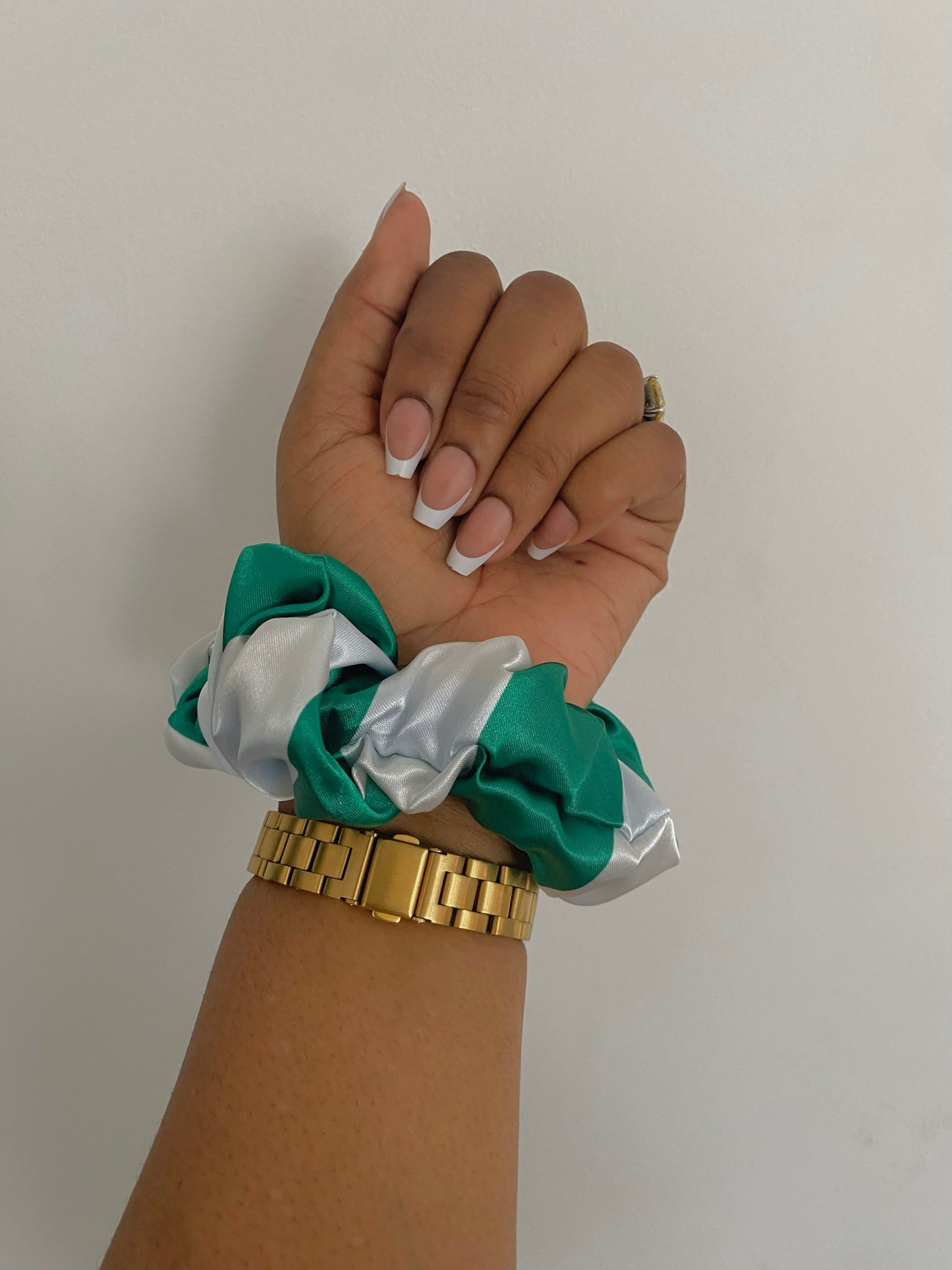 African & Caribbean Regular Satin Scrunchie