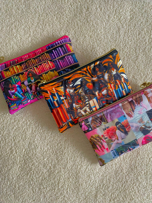 All stars Zipper Pouch