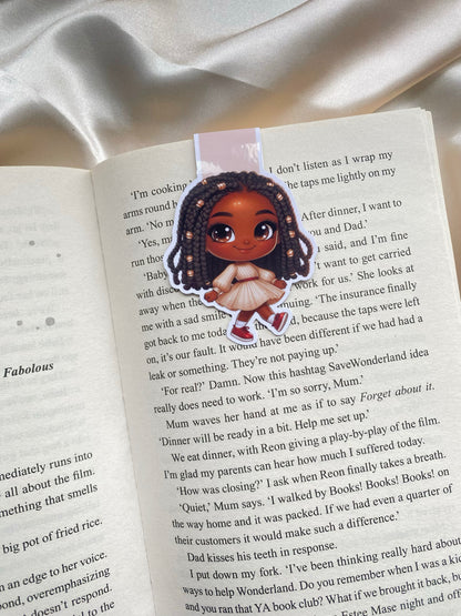 Neutral Girls Magnetic Bookmarks