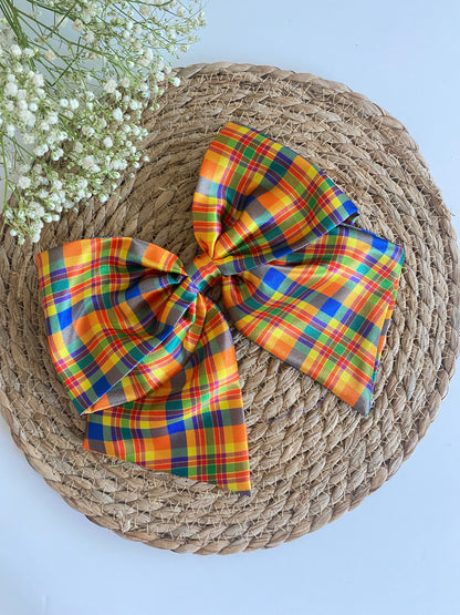 Madras XL Satin Bows