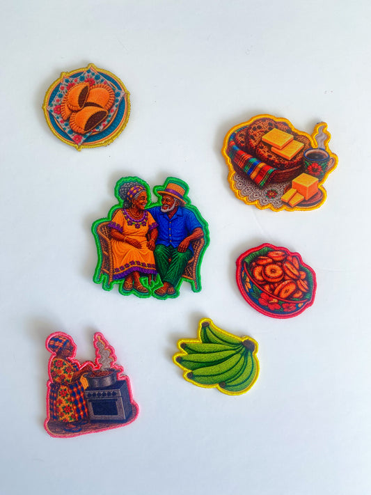 Caribbean Nostalgia Iron-On Patches