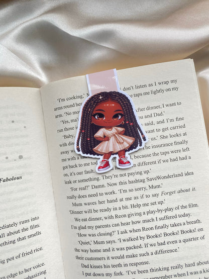 Neutral Girls Magnetic Bookmarks