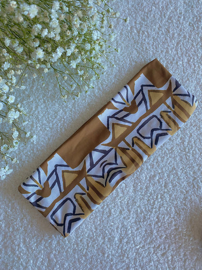 African Print Elastic Headbands