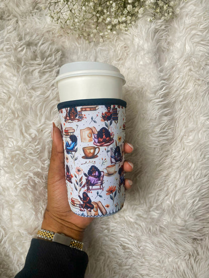 Neoprene Monogram Cup Sleeves