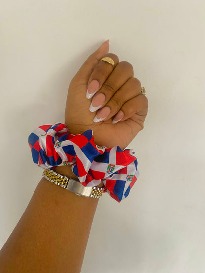 African & Caribbean Regular Satin Scrunchie