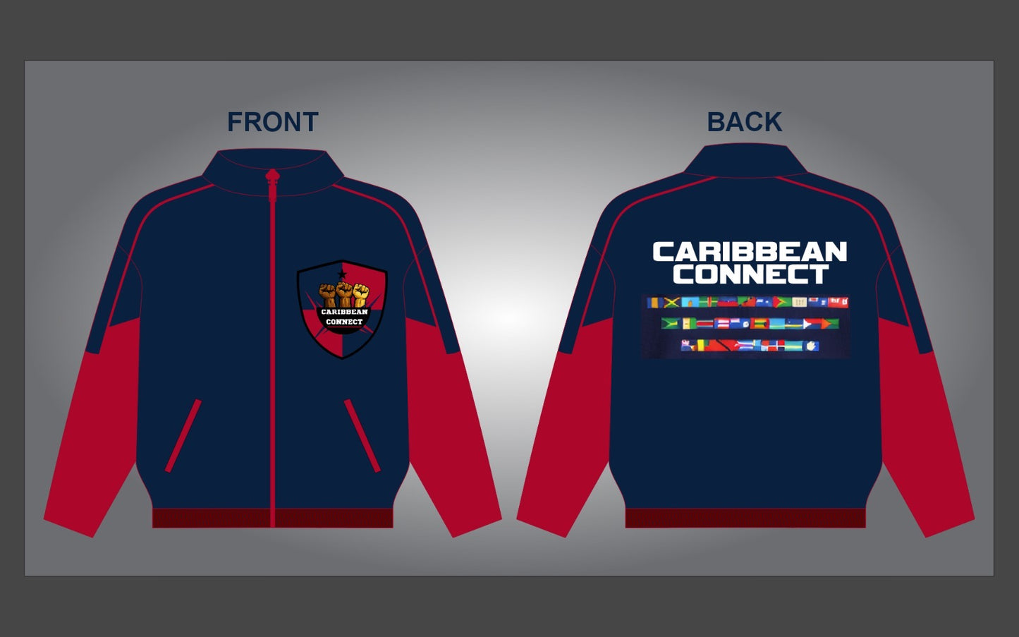 Caribbean Connect Men’s Jacket PRE ~ ORDER