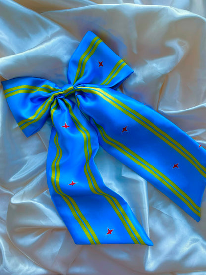 African & Caribbean XL Satin Hair Bows