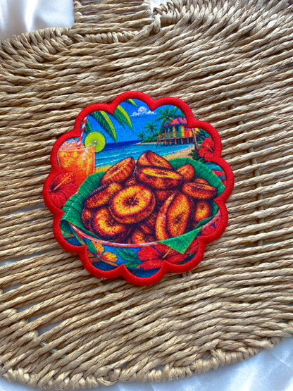 Scallop Embroidered Coasters