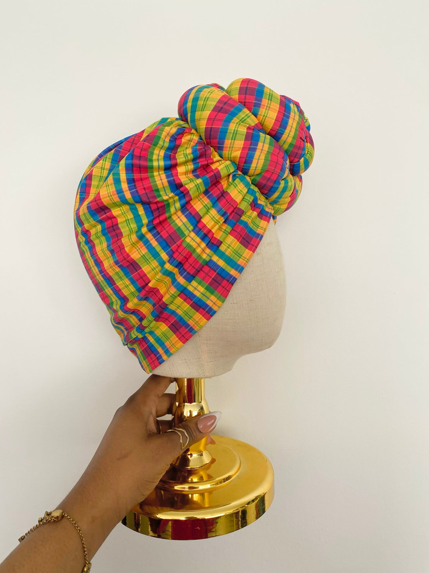 XL Knot Madras Headwraps