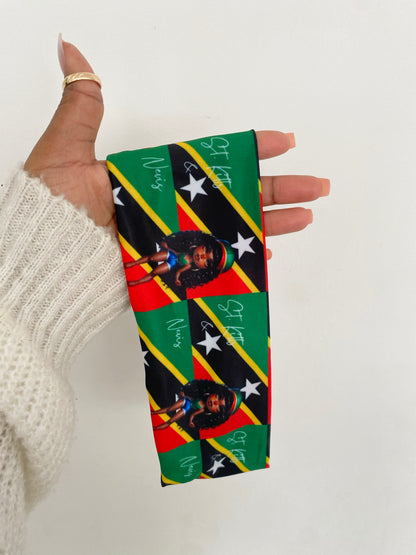 Africian/Caribbean Elastic Headband