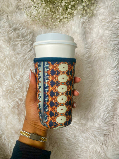 Neoprene Monogram Cup Sleeves