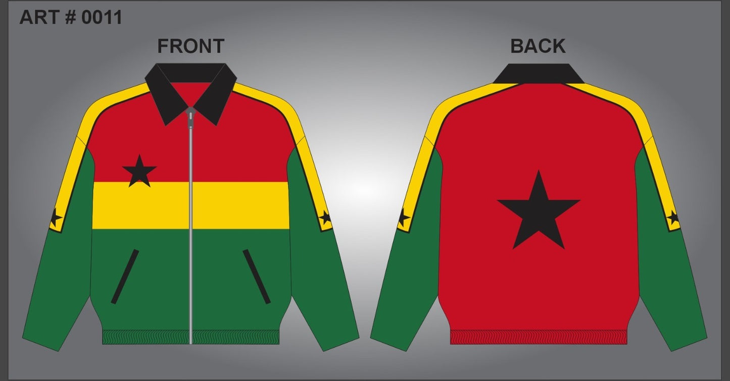 Caribbean Adult Carnival Jacket PRE ~ ORDER