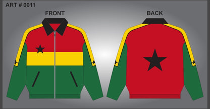 Caribbean/African ADULT Carnival Jacket PRE ~ ORDER