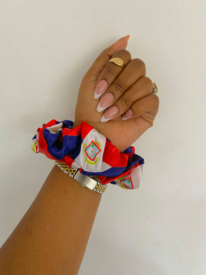 African & Caribbean Regular Satin Scrunchie