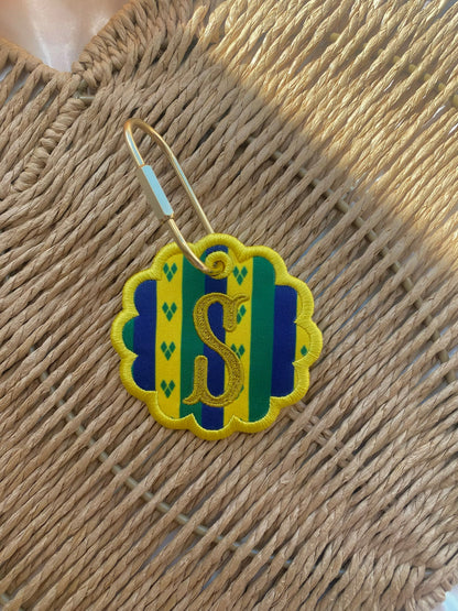 Caribbean Monogram Bag Tags