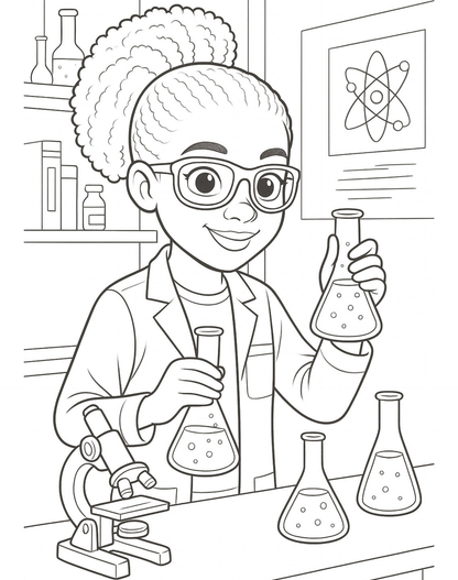 Girls & Boys Dream job Colouring Book Download